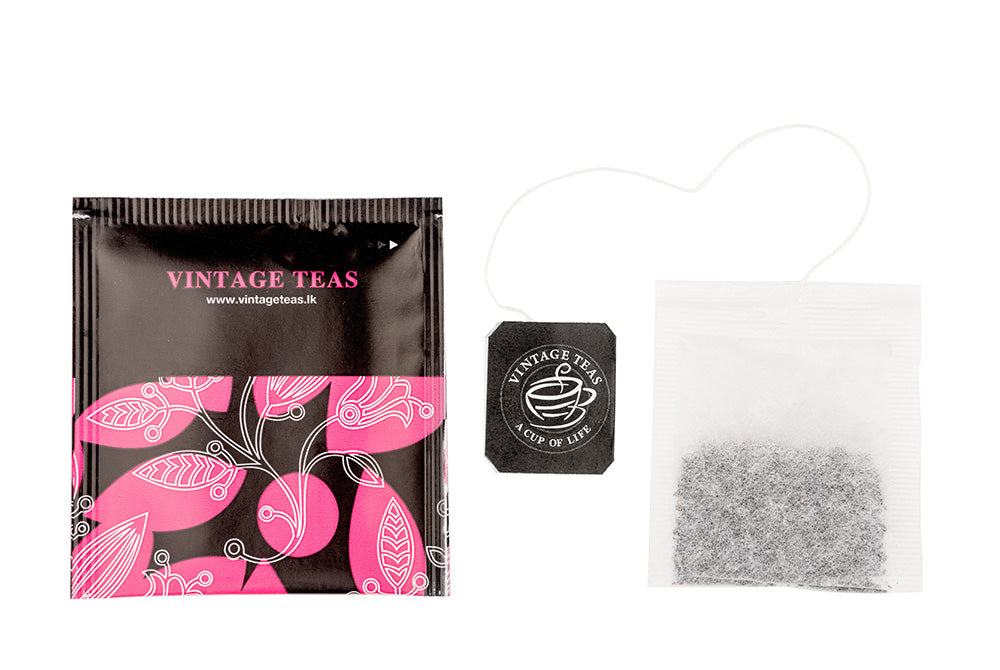 Черен чай - Малина