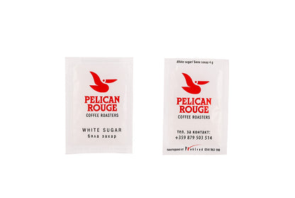 White sugar Pelican Rouge 4g. 